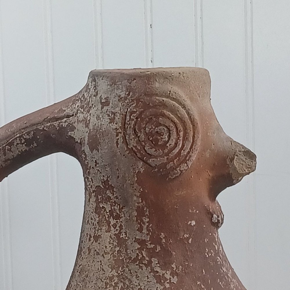 Pre-Columbian Artifact Inca Pottery Storage Vessel Urn Chancay Peru 1000-1400 AD - Picture 10 of 12